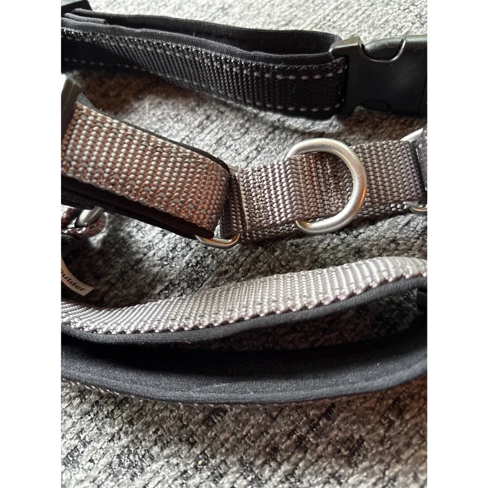 PetSafe Easy Walk No-Pull Dog Harness Gray Black Medium Reflective Adjustable